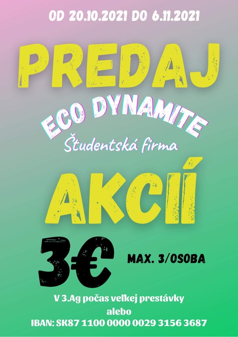plagát firmy