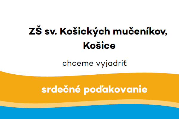 mm poďakovanie